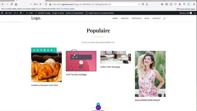 Wordpress DIVI - Créer 4 colonnes avec 4 images смотреть онлайн