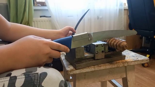 сделал ручку для советского серпа... смотреть онлайн