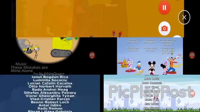 Samsam, Breaking The Bank, Mickey Mouse Clubhouse, Minion Rush and Angry Birds credits remix смотреть онлайн