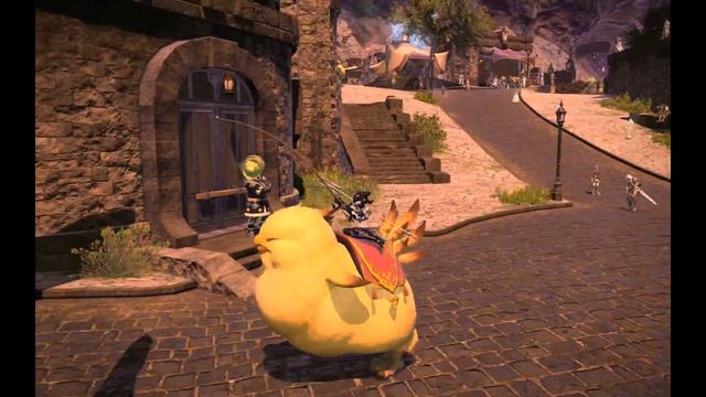 Final Fantasy 14 Fat Chocobo Mount!!! смотреть онлайн