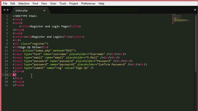 PHP Tutorial: Register and Login Page [1/6] смотреть онлайн