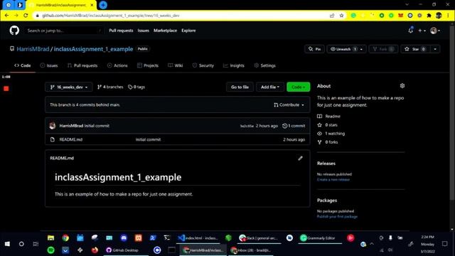 In-Class Assignments | Git-Hub & Replit Review смотреть онлайн