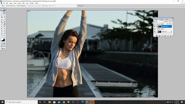 How To Place Text Behind An Object In Photoshop 7.0 In HIndi смотреть онлайн