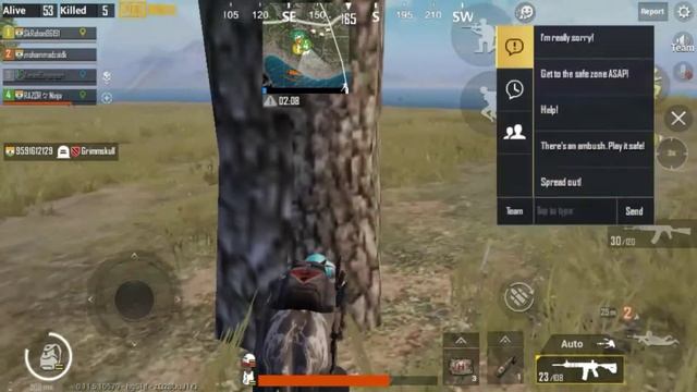 NINJA GAMEPLAY 29 KILLS 3VS4 || PUBG MOBILE смотреть онлайн