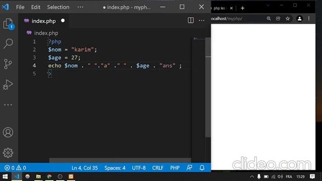PHP Cours 2 : Les Variables -Types in Arabic Darija دورة بالدارجة لتعلم PHP смотреть онлайн
