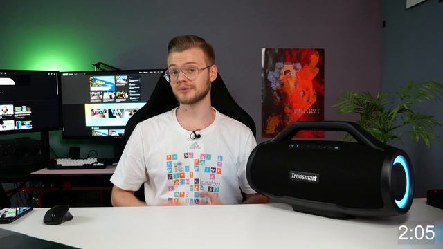Tronsmart Bang Max — potężny głośnik przenośny | Recenzja w 4 minuty смотреть онлайн