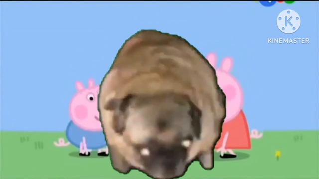 свинка Пеппа флексит под шоколадный заяц