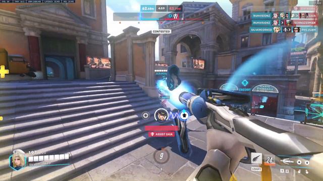 Overwatch 2 Competitive: Mercy main with Masters Dreams #13 (S4) смотреть онлайн
