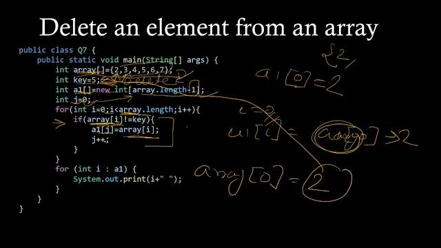 7. All Interview Questions | Java |Java DSA | Array| Delete Element in java | array imp. questions смотреть онлайн