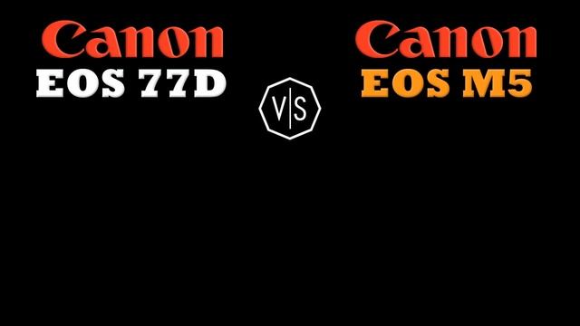 Canon EOS 77D (EOS 9000D) vs Canon EOS M5 смотреть онлайн