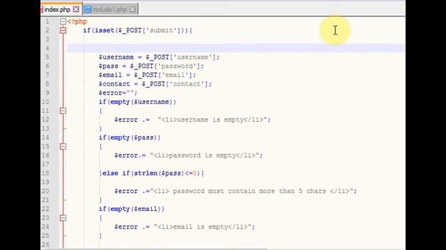 PHP tutorial in Hindi part - 27 - how to validate form with PHP part 3 смотреть онлайн