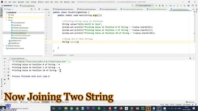 Java Tutorial Part 5 | Type Casting | String Methods | Number Methods смотреть онлайн