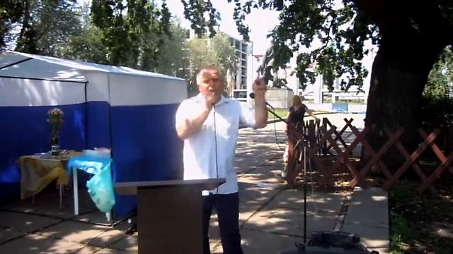 Александр Манькута - ПРОПОВЕДЬ ЕВАНГЕЛИЯ (ДАРНИЦКИЙ ВОКЗАЛ) - 28.07.2018
