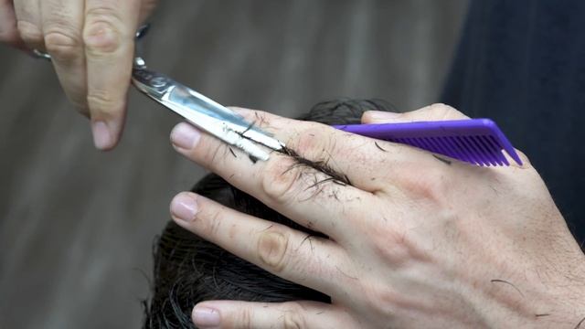 Men's Haircut Long on Top Short on Sides | Tutorial смотреть онлайн