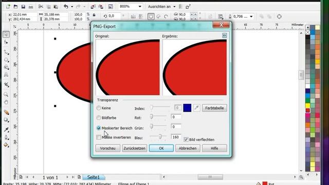 Corel Draw, Export als gif oder png mit Transparenz смотреть онлайн