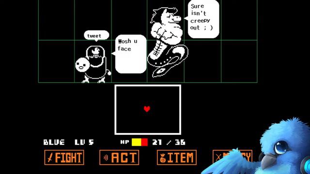 Bluebird plays more Undertale! Let's get on this train of EMOTIONS! смотреть онлайн