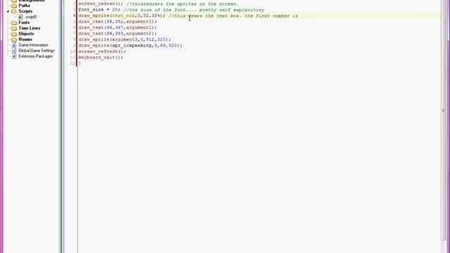 Game Maker - RPG Text Box Tutorial смотреть онлайн