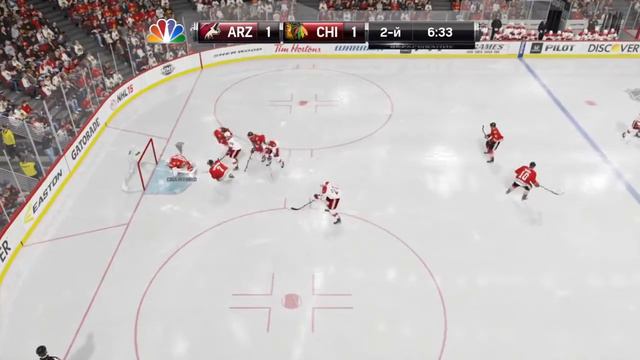 Coyotes vs. Blackhawks [HD, NHL15, PS4, Simulation, 9.2.2015] смотреть онлайн