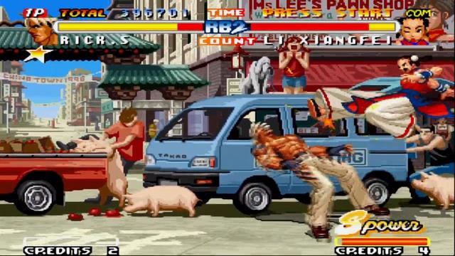 Beat Real Bout Fatal Fury 2: The Newcomers (Neo Geo) Rick.S смотреть онлайн