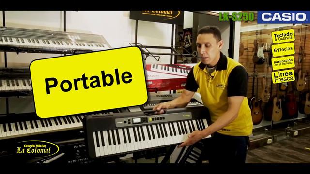 Casio LK-S250 La mejor opción para aprender - La Colonial смотреть онлайн