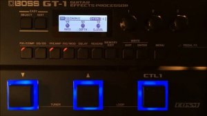 BOSS GT-1 Guitar Effects Processor