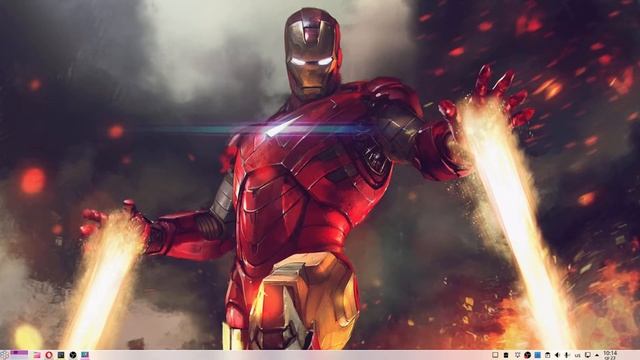 Анимация на рабочем столе в Manjaro Linux kde Plasma 5.20.4 смотреть онлайн