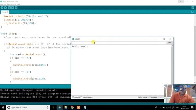 Serial Port Programming of Arduino 4/6 #programming #arduino смотреть онлайн