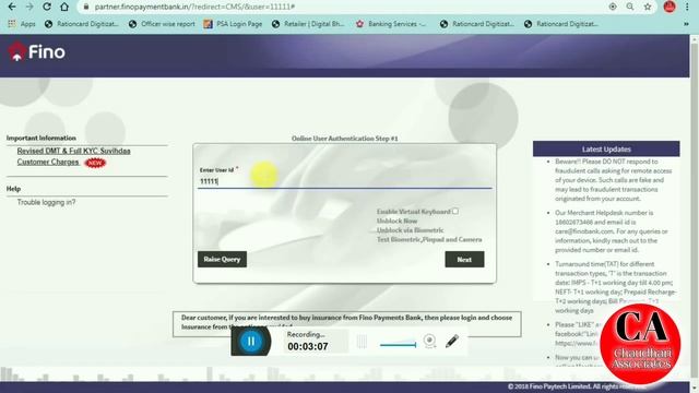Fino Payment Bank User is locked ko Unlocked kaise kare पुरी जानकारी कब और कैसे id Lock होती है ! смотреть онлайн