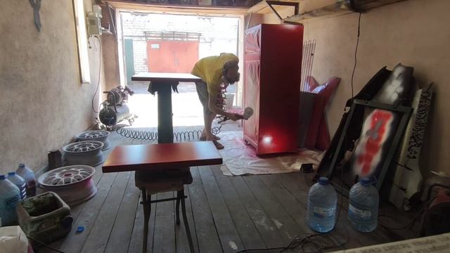 Красим кенди! Как покрасить холодильник: ч2 Покраска Holodil'nik Candy Paint