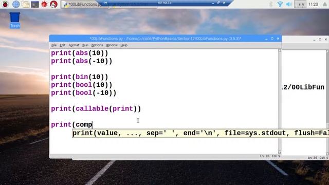EP035 - Python Basics - Built In Functions смотреть онлайн