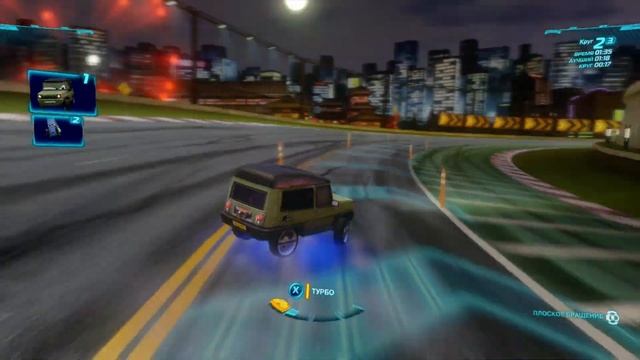 Тачки 2 (Xbox 360) - Интересные гонки - Заезд "Виста" - Майлс Карданвал смотреть онлайн
