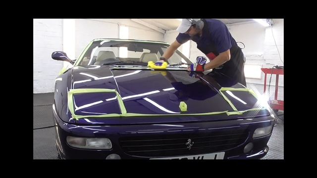 Detailing the Ferrari F355 GTS .. Le Man Blue смотреть онлайн