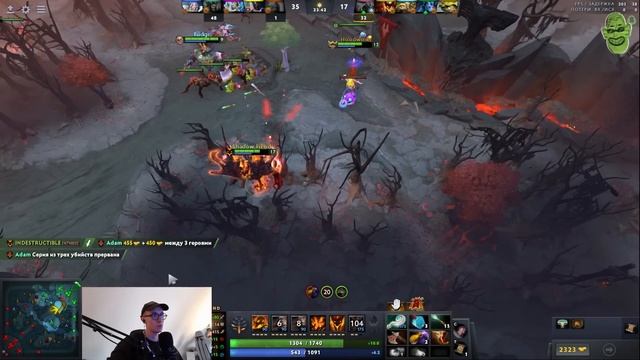 1к MMR ТАЛАНТ ВПЕРВЫЕ НА 5к MMR | MMR НЕ ПОКАЗАТЕЛЬ #19