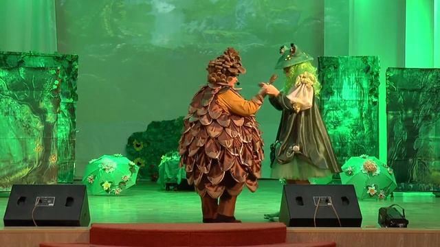 Новогодняя сказка "Как у шишки украли елку" смотреть онлайн