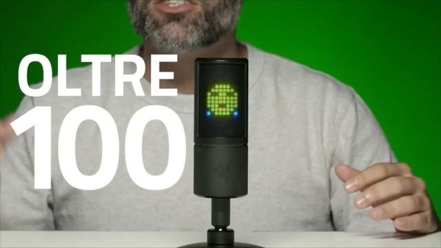 Razer Seiren Emote USB Microfono per Streaming con Display di emoticon reattive a LED 8 bit Gaming смотреть онлайн