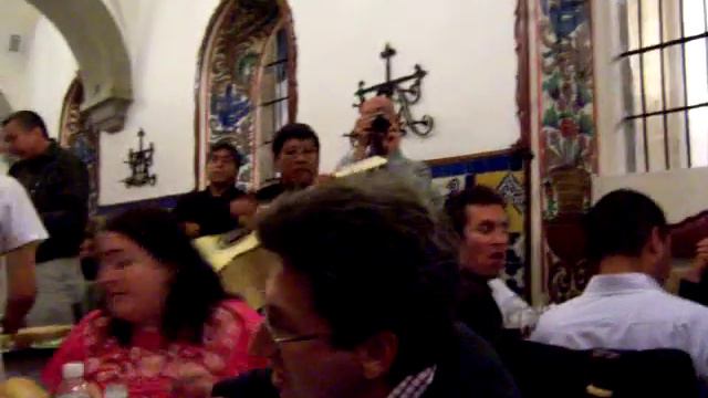 Mariachi band at Cafe de Tacuba, Mexico City смотреть онлайн