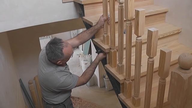 Как крепить балясины. Как закрепить балясины ровно и прочно. смотреть онлайн