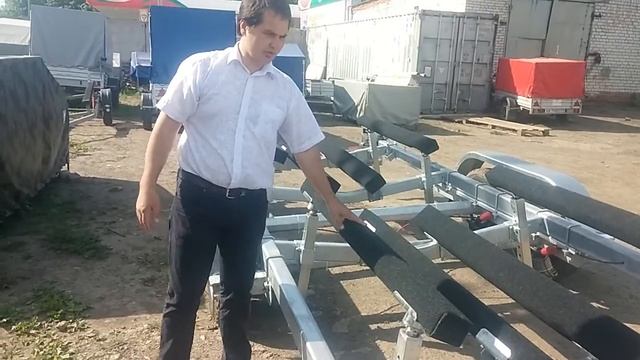 МЗСА 822151.402 - прицеп для катера 8м. ЦЛП АРИВА. смотреть онлайн