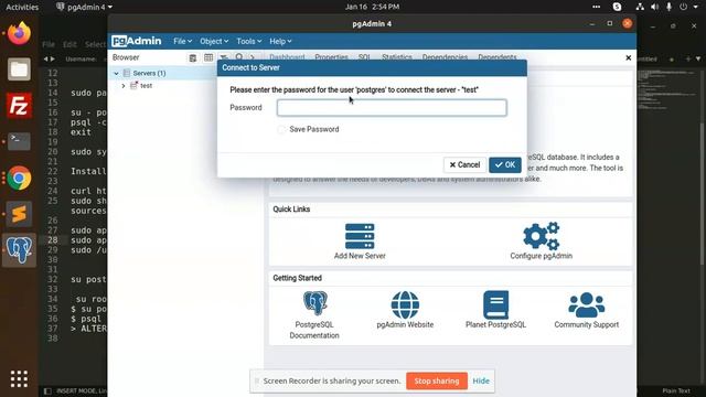 How To Install PostgreSQL on Ubuntu 20.04 | Install pgAdmin смотреть онлайн