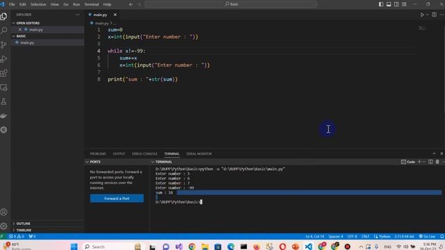 រៀនភាសា Python | while loop смотреть онлайн
