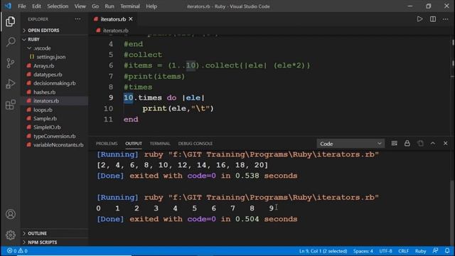10. Iterators смотреть онлайн