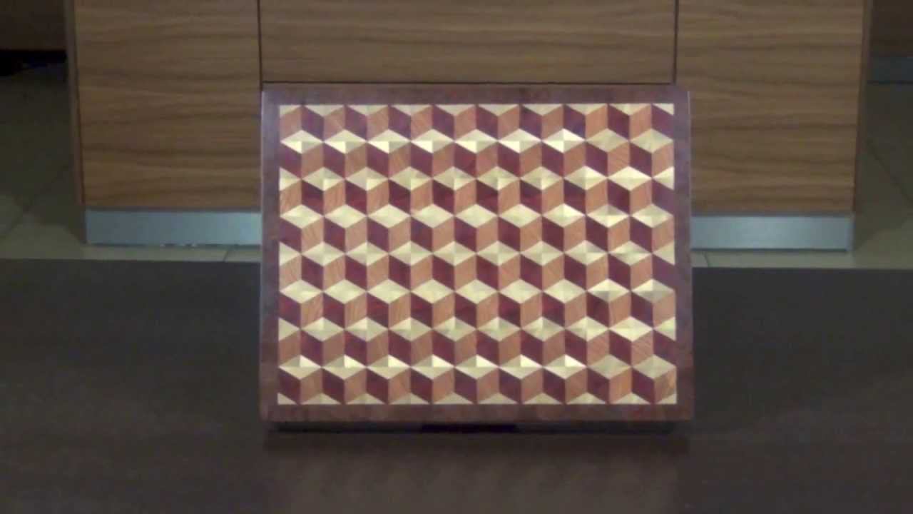 3D End Grain Cutting Boards