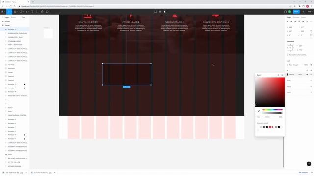 Design einer Gym Landingpage mit Figma смотреть онлайн