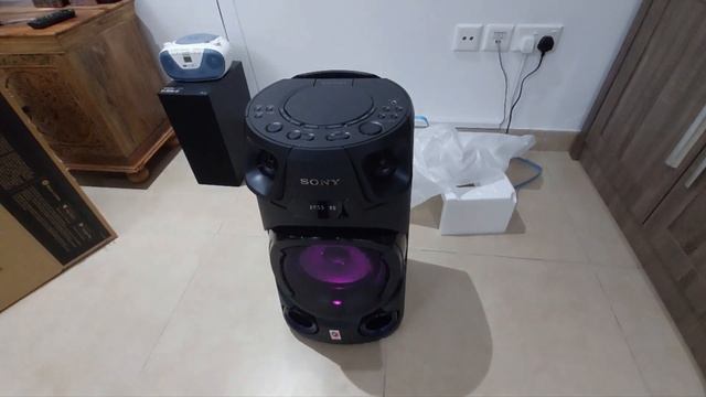 Sony MHC V13 unboxing & review смотреть онлайн