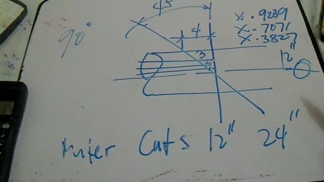 How To Do Miter Cuts 12 To 24 inches Diameter смотреть онлайн