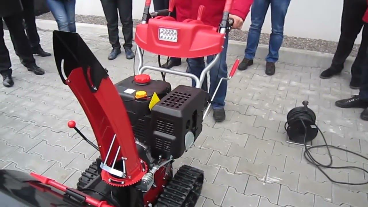 Снегоуборщик бензиновый AL KO SnowLine 760TE - КиТ системы смотреть онлайн