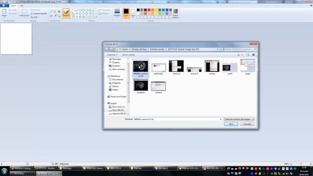 Insertar una imagen en AUTOCAD (Objeto OLE) смотреть онлайн