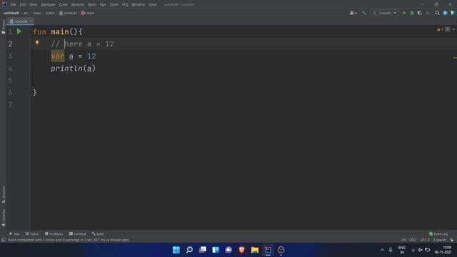 Comments in Kotlin | Kotlin complete course in hindi | #4 смотреть онлайн