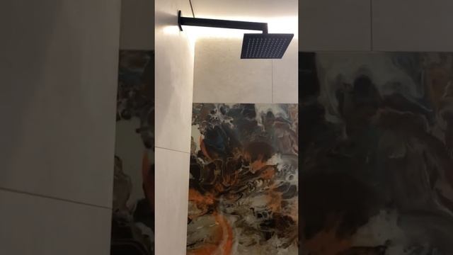 Ремонт и Дизайн 2021. Ванная комната с панно из мха и светодиодными подсветками! смотреть онлайн