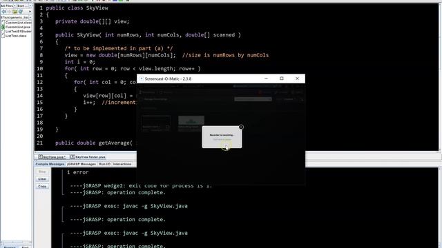 FRQ 2DArray SkyView Part (a) смотреть онлайн
